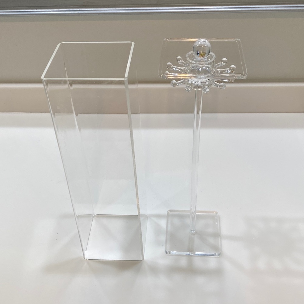 Clear Acrylic Necklace 14inch Display Box - Picture 3 of 4